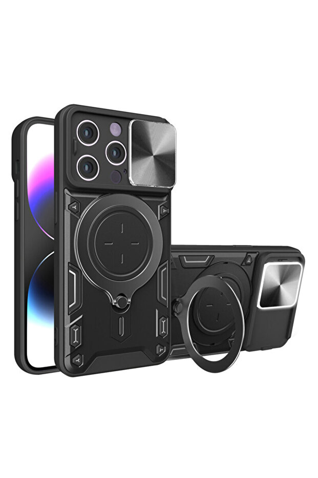 iPhone 14 Pro CamGuard Pro, μαύρο - 1