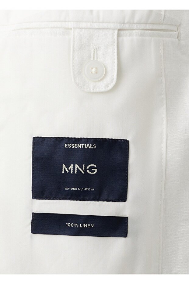 %100 keten cepli ceket - 5