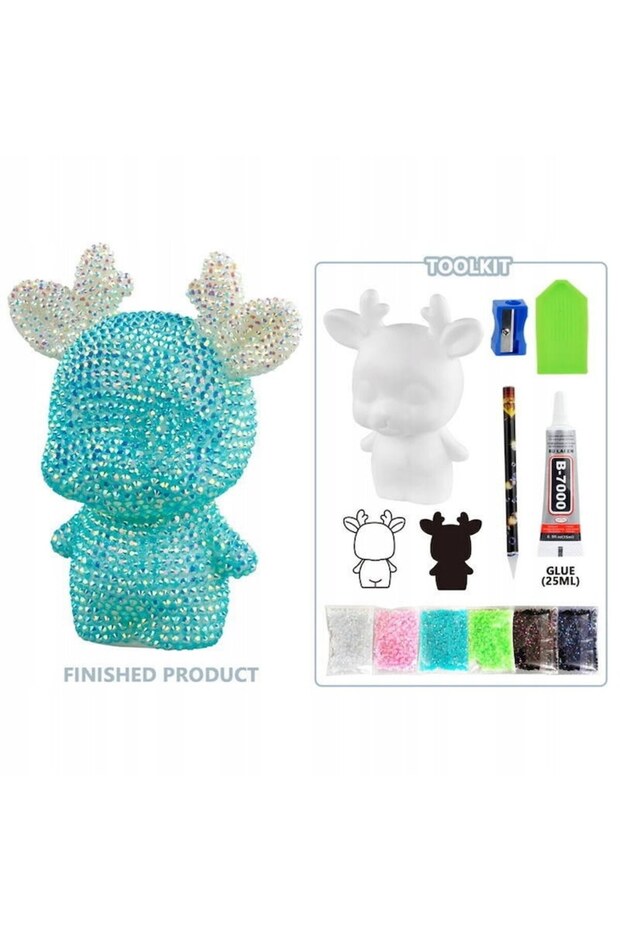 Creative set, colored diamonds - 4