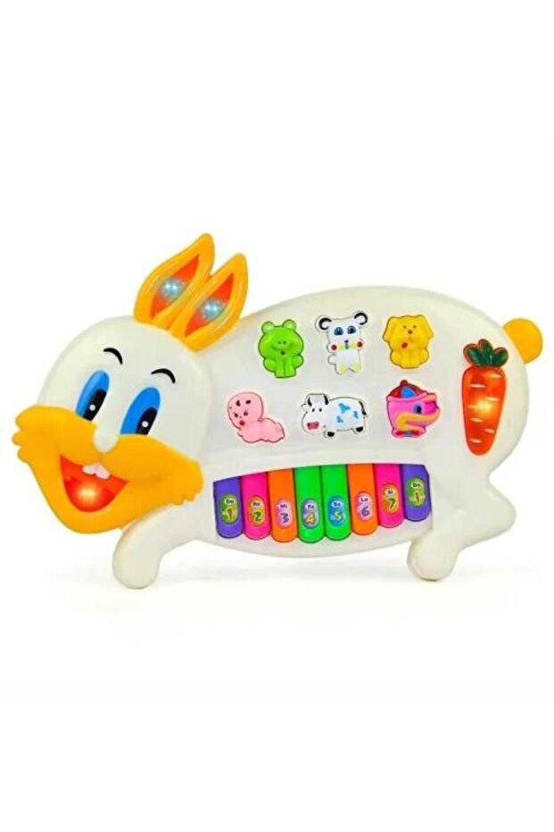 Rabbit Shaped Piano Toy