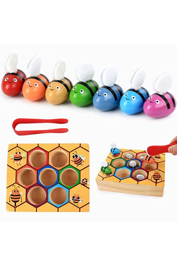 Joc Lemn Prinde Albinuța - 4