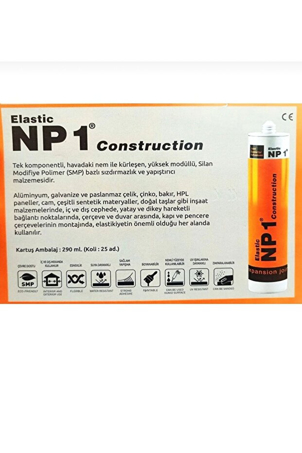 POLİMER MASTİK SİLİKON ŞEFFAF - 3