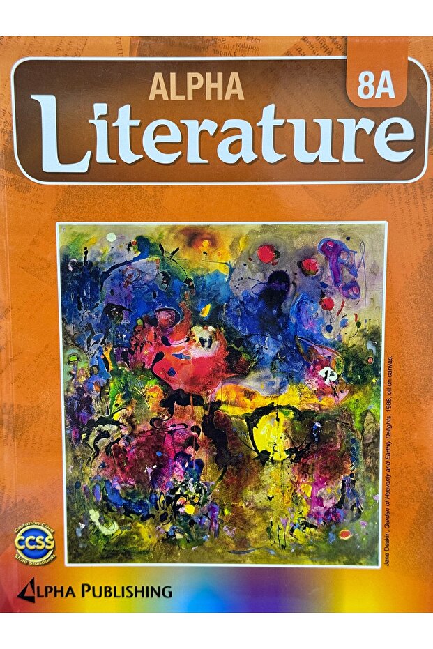 ALPHA LITERATURE S.B GRADE 8A