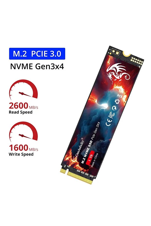 محرك أقراص الحالة الصلبة الداخلي SSD M2 NVME سعة 512 جيجابايت و256 جيجابايت