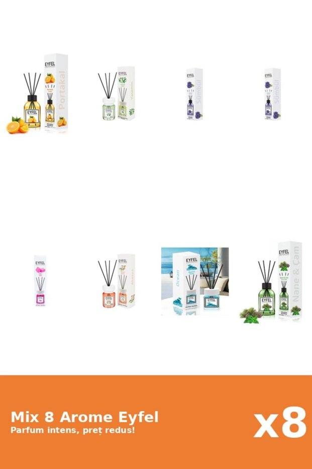 Set 8 Mix Variat: 7 arome