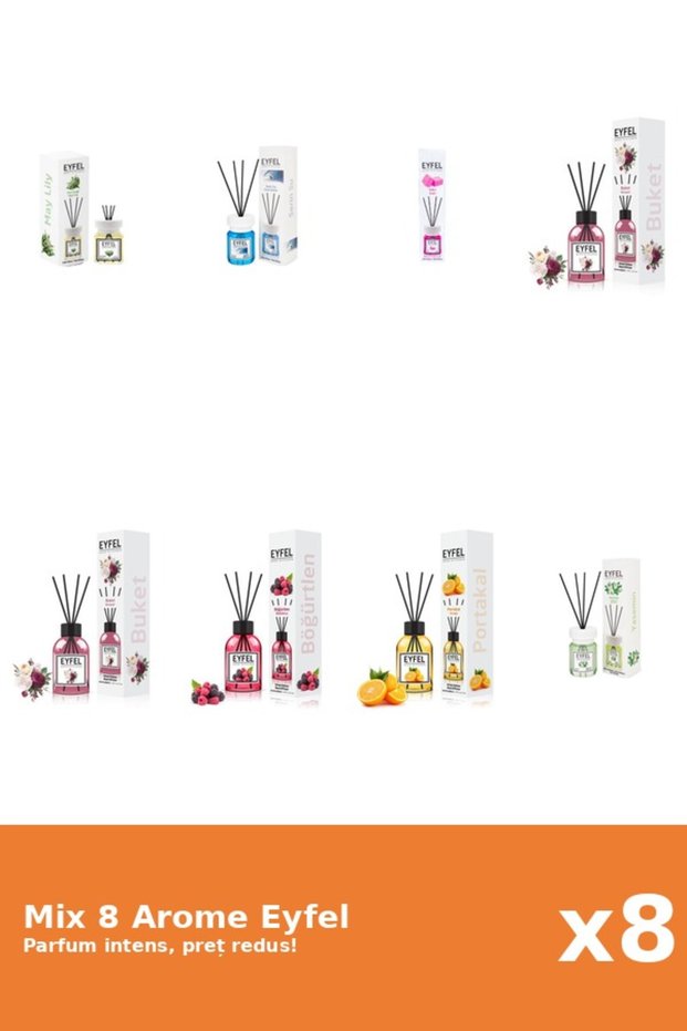 Set 8 Mix Variat: 7 arome