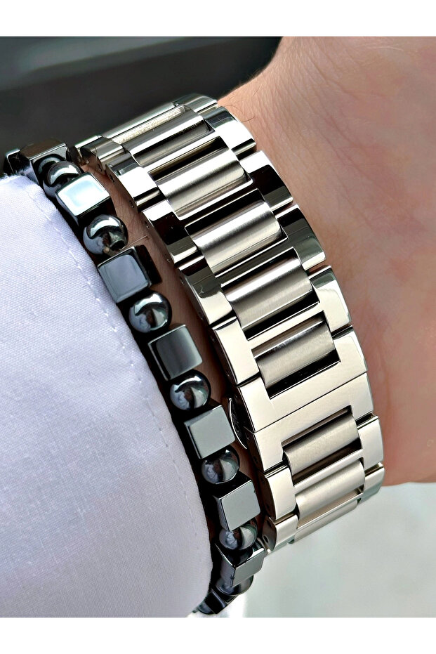 ساعة يد رجالية وظيفية - 4