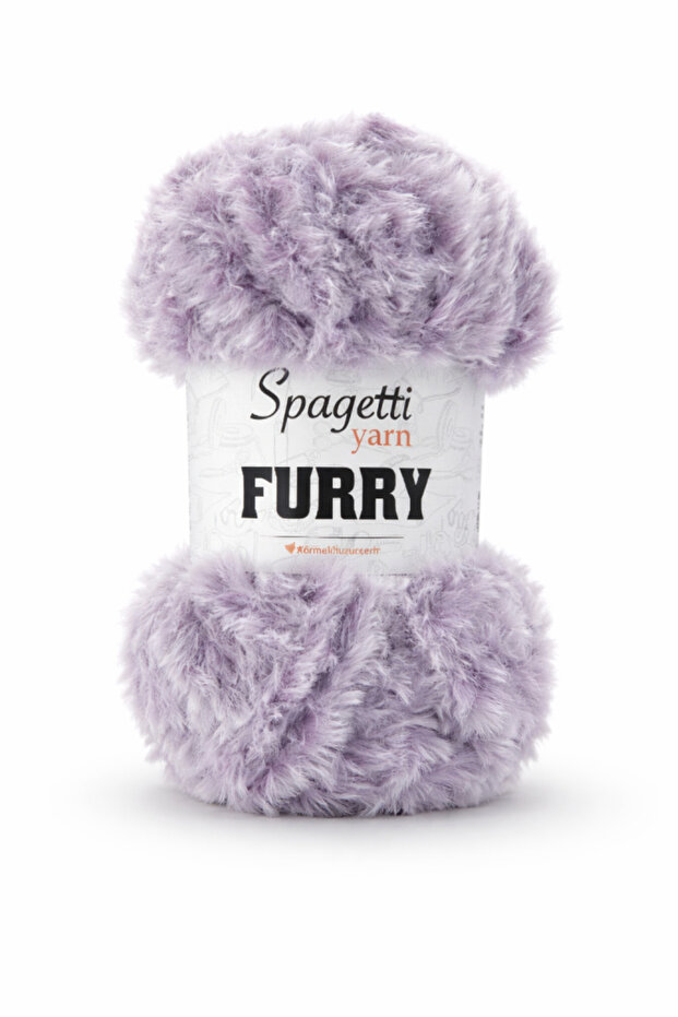 Furry Lavender Flower Velvet Hand Knitting Yarn