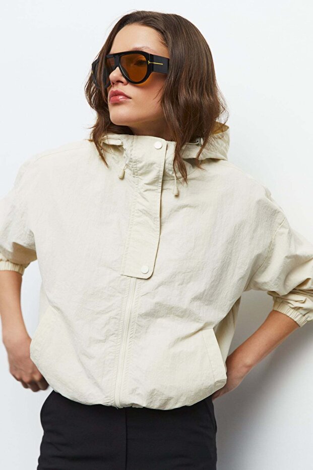 Kapüşonlu Mont - 5