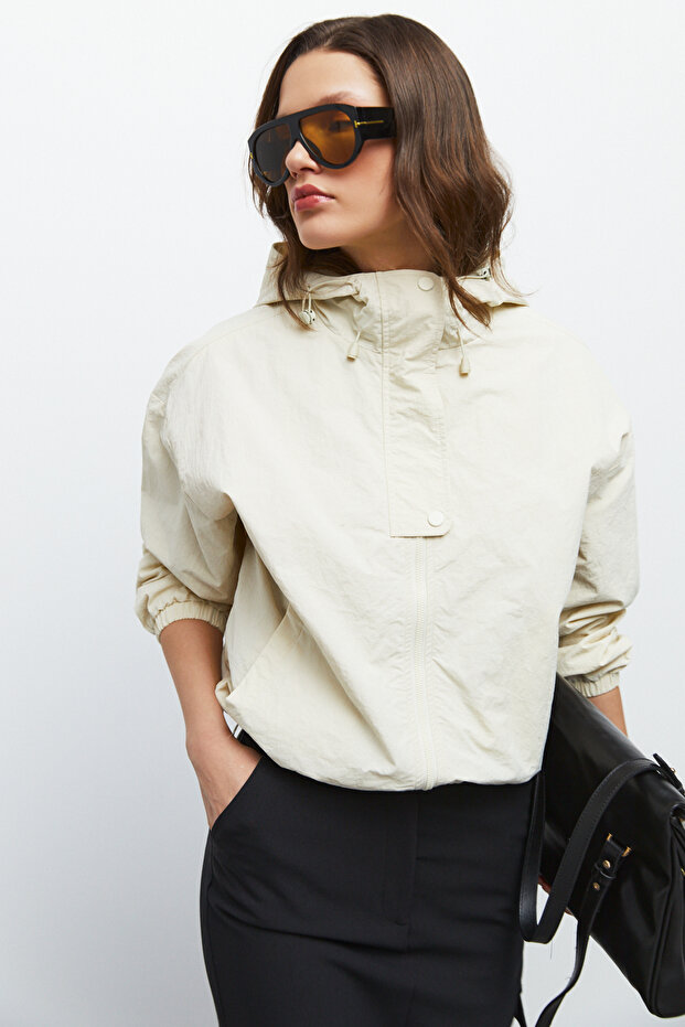 Kapüşonlu Mont - 4