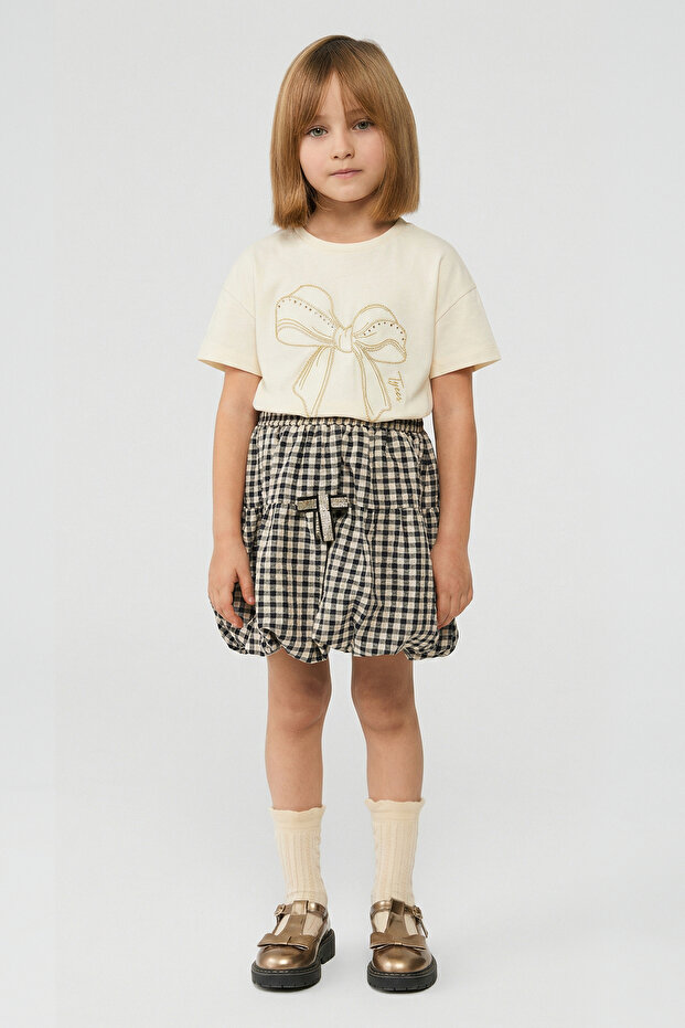 Girl Patterned Skirt