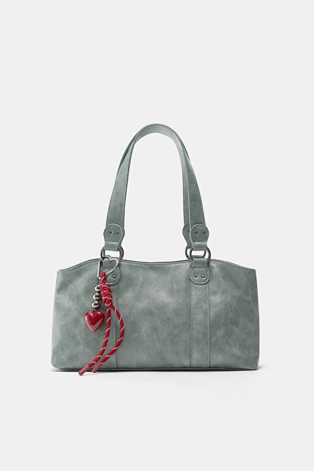 Süslemeli kol çantası - 1