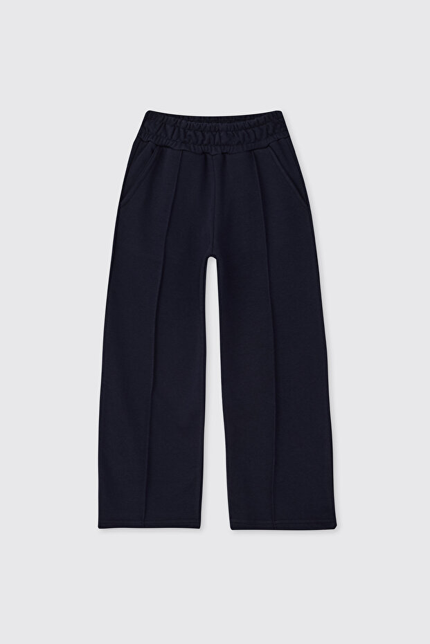 Girl's Navy Blue Sweatpants