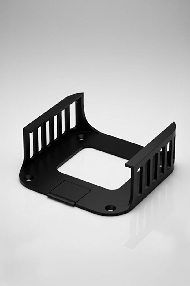 Mac mini m4 under-desk mount - black - 1
