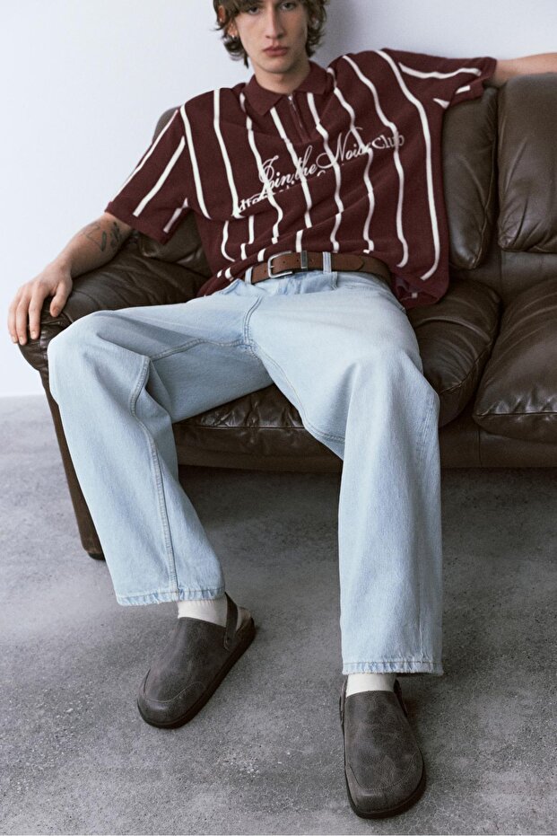 Eskitme görünümlü sabo terlik STWD - 6