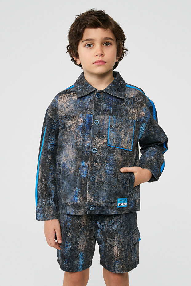 Boy Patterned Jacket - 2
