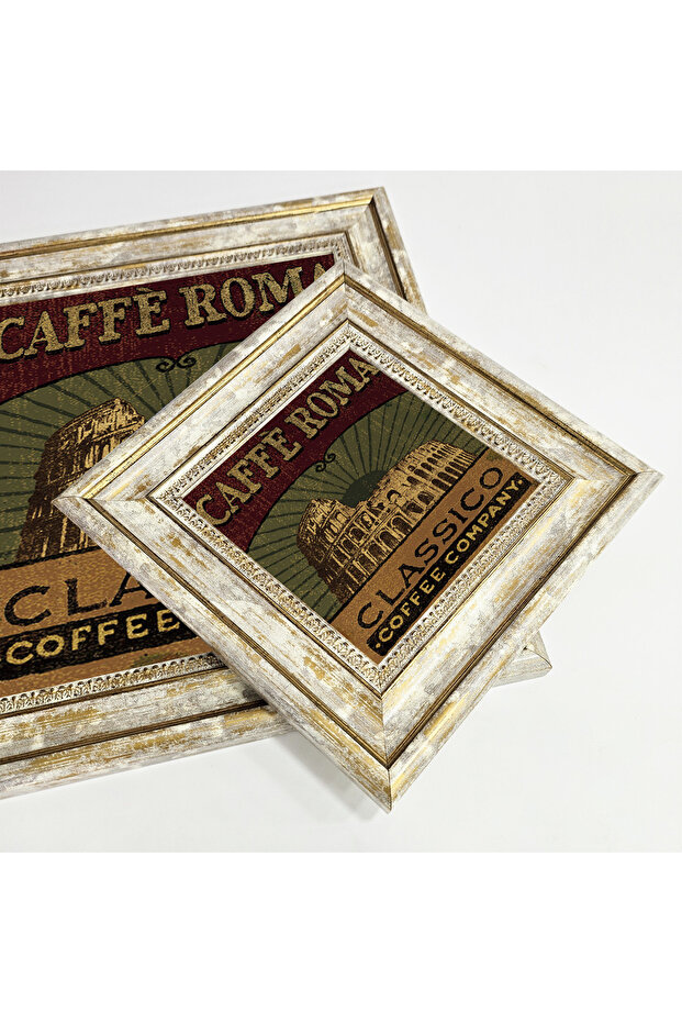 Decorative Framed Square Table Dc0150 - 2