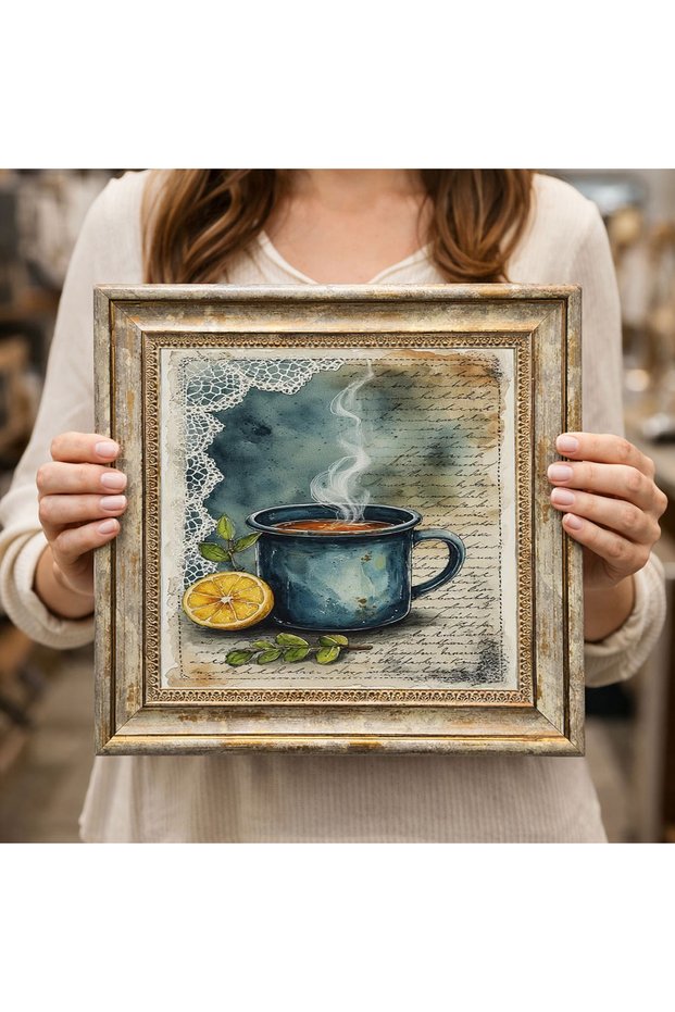 Decorative Framed Square Table Dc0154