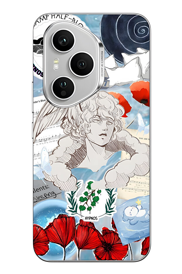 غطاء هاتف شفاف بنمط هاينبوس متوافق مع هونور 400 برو - 1