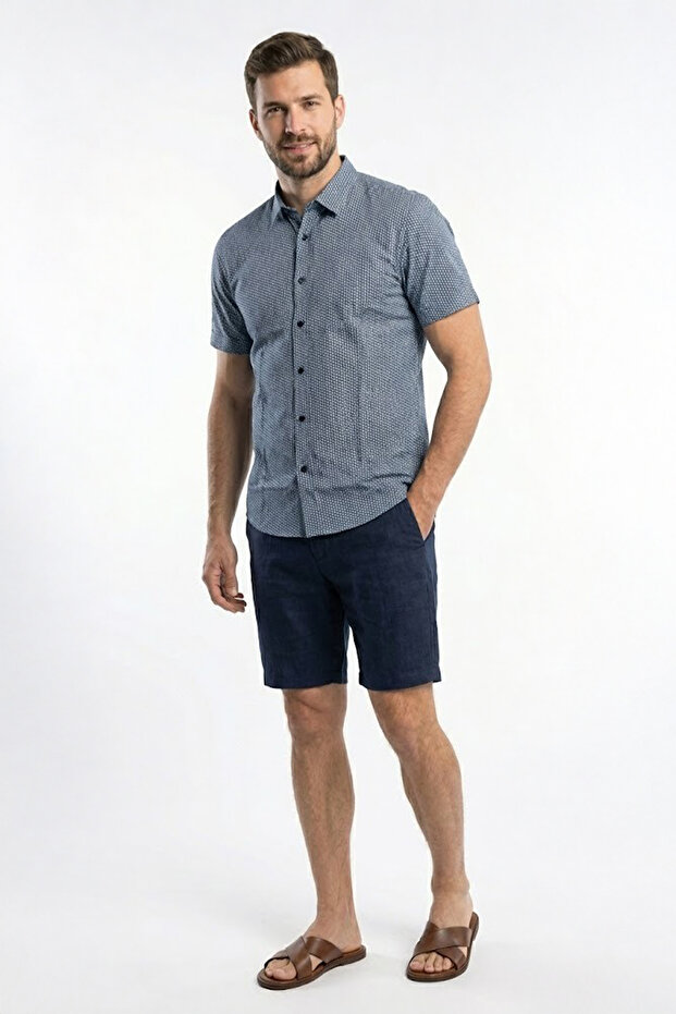 قميص منقوش للرجال - 2