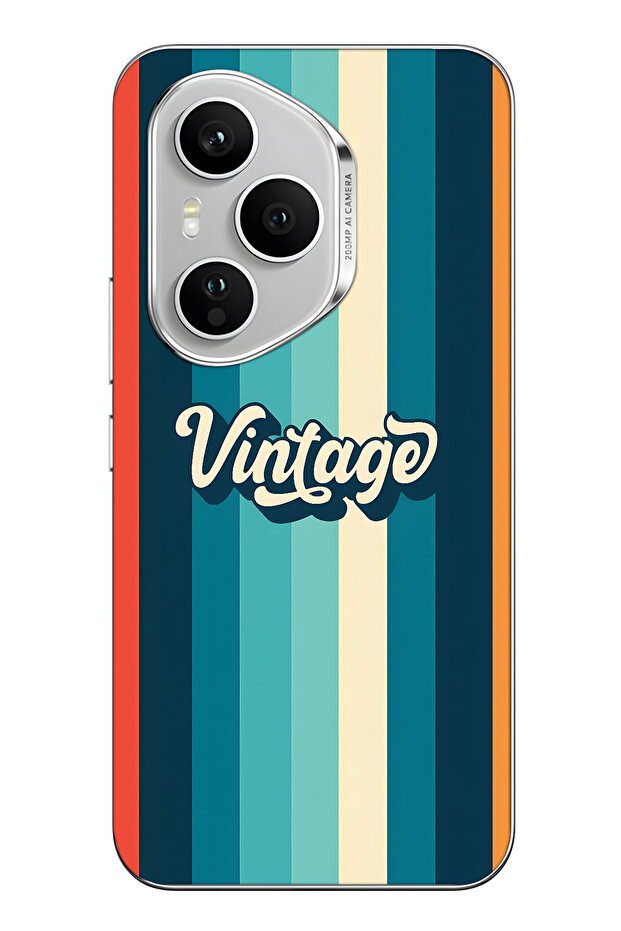 غطاء هاتف شفاف بنمط عتيق متوافق مع هونور 400 برو - 1