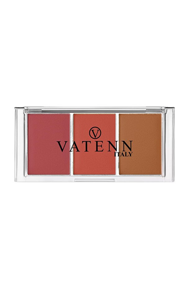trio blusher and contour powder in love bite shade (833)