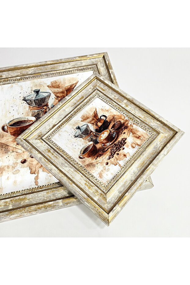 Decorative Framed Square Table Dc0164 - 2