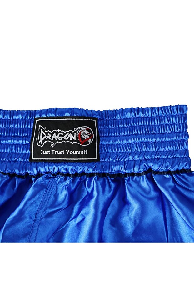 MT3033 Muaythai Şortu Mavi Kick Boks Şortu - 7