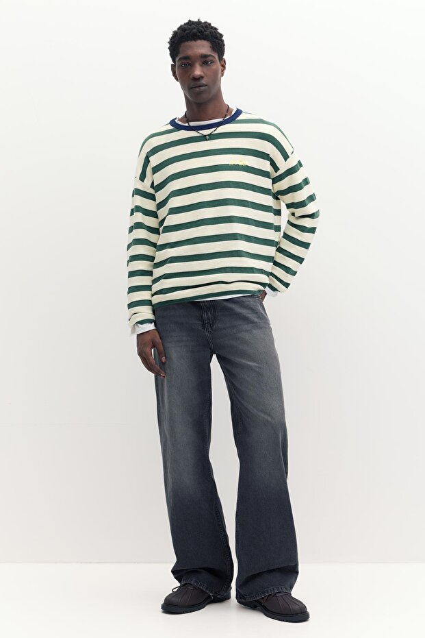 STWD çizgili kazak - 3