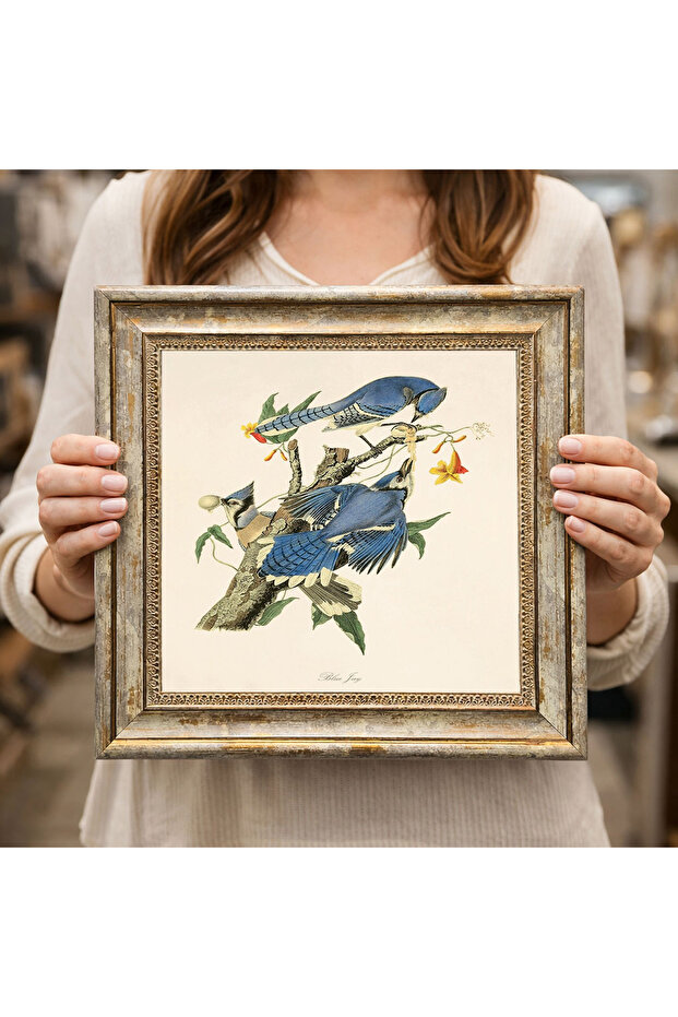 Decorative Framed Square Table Dk0263 - 1