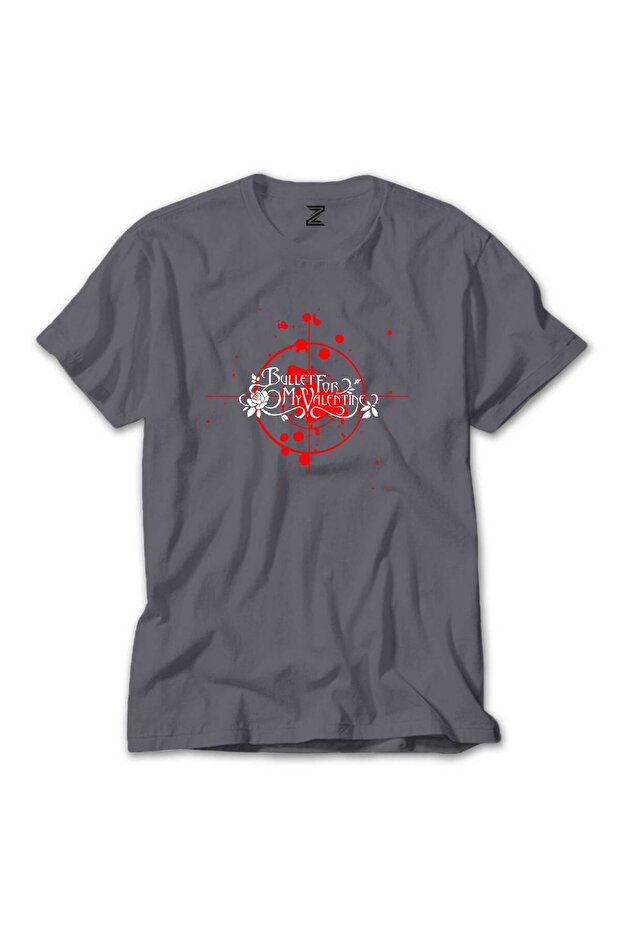 Bullet For My Valentine Target Gray T-Shirt