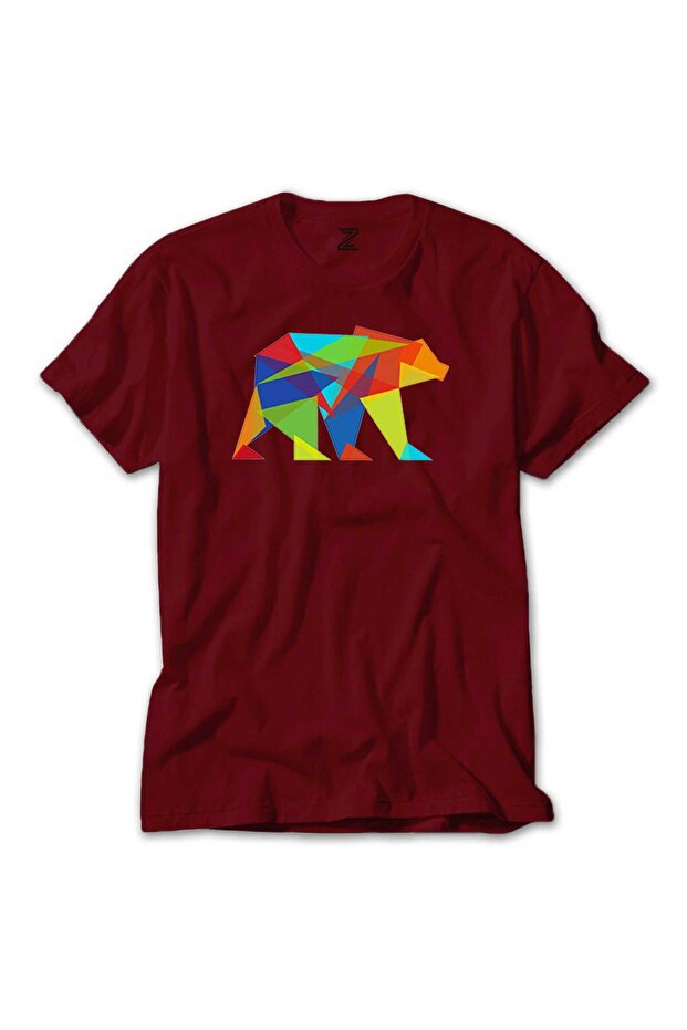 Μπλουζάκι Bear Color Mosaic Red - 1