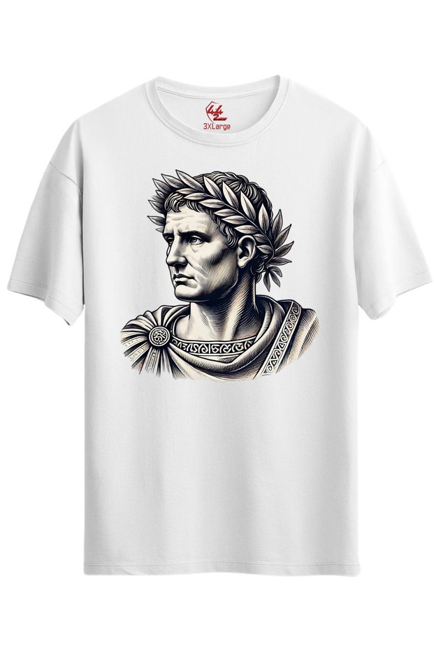 Roman Emperor Caesar Portrait T-Shirt