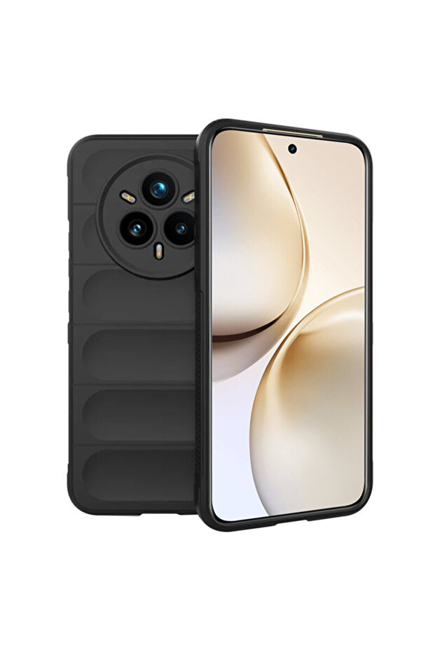 Realme 14 Pro+ Magic Shield Case, Black - 1