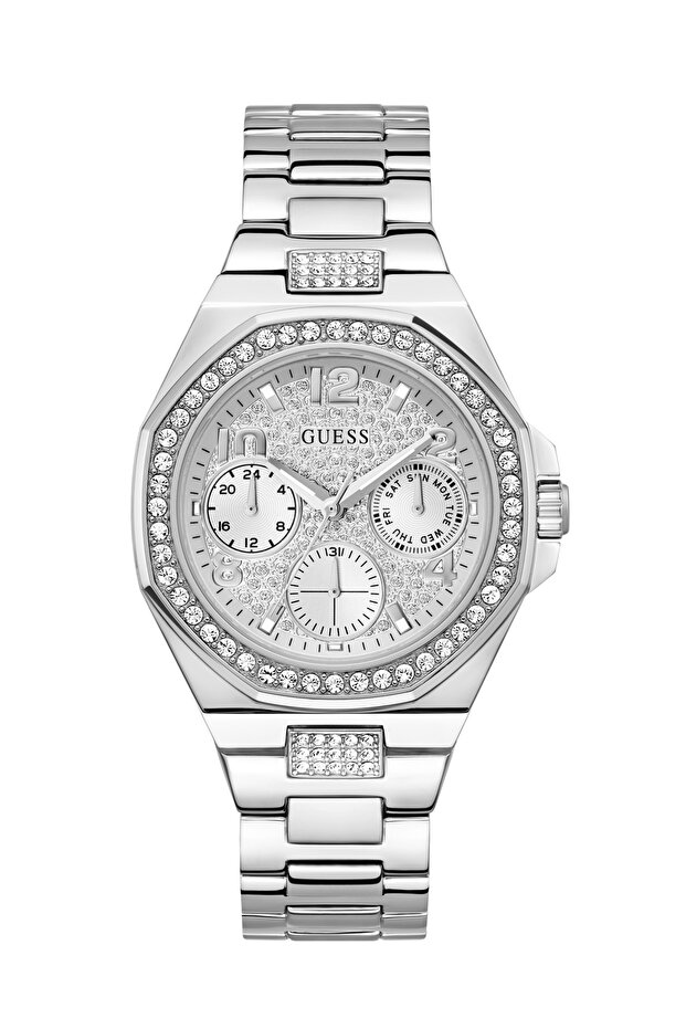 Ladies Silver Tone Multi-function Watch - 2