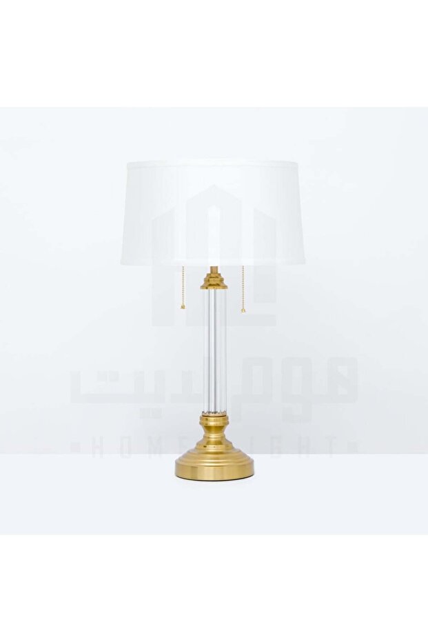 ابجورة طاولة عمود كريستال - 1