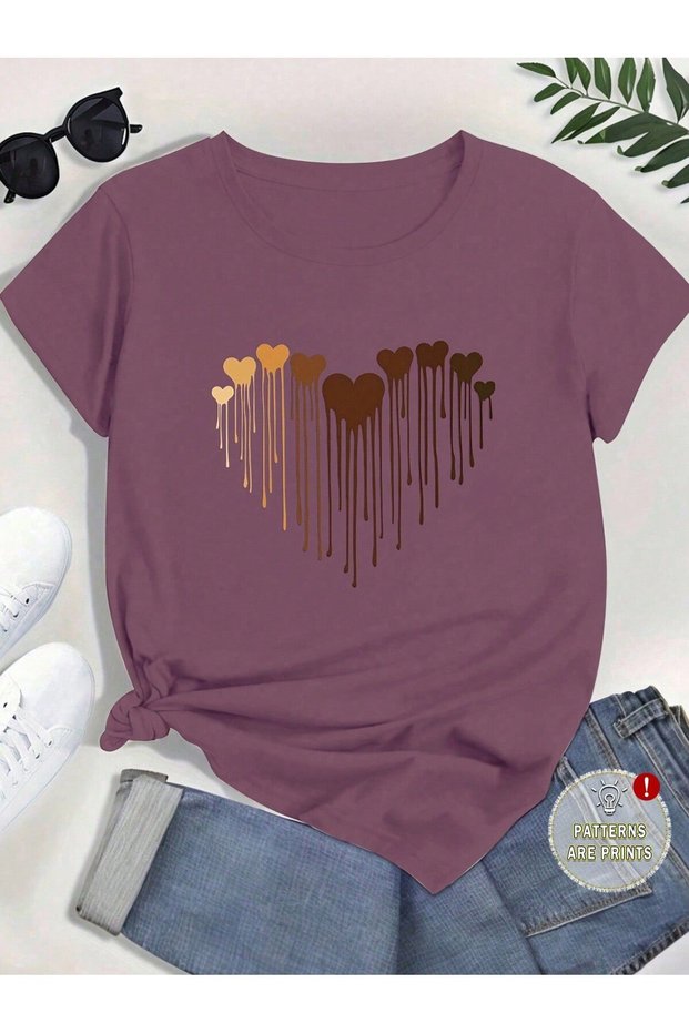 New Fashion K Printed Women's T-Shirt T-Shirt