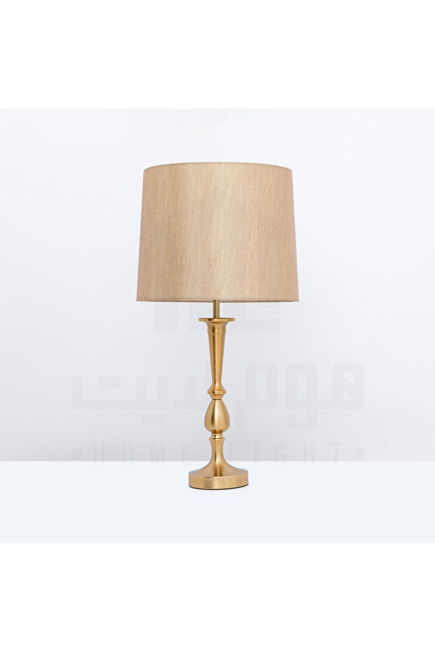 ابجورة طاولة مودرن ذهبي مطفي