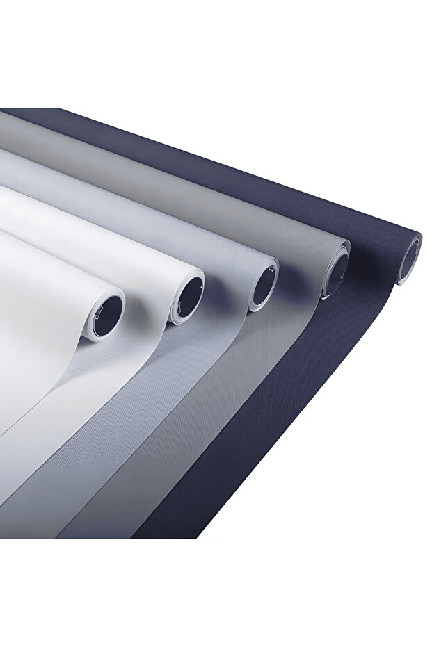 White Light-Blocking Roller Curtain - 2