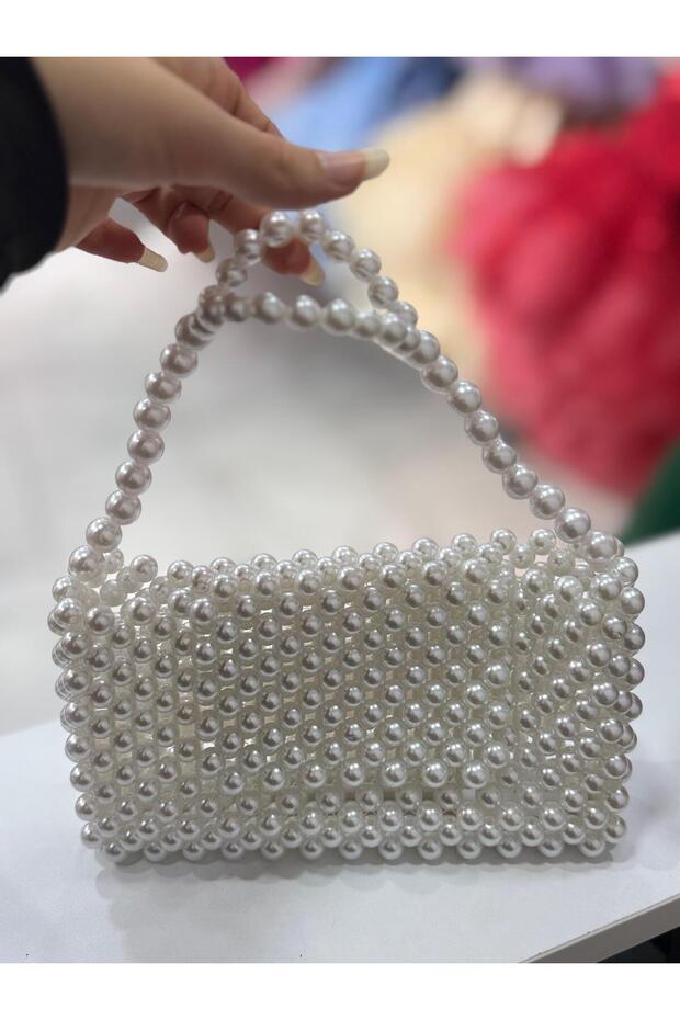 Pearl Bead Women's Handbag
