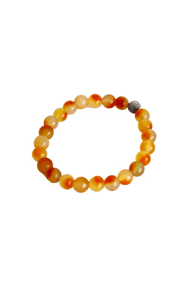 Natural Citrine Stone Bracelet – Energy, Abundance, and Motivational Stone