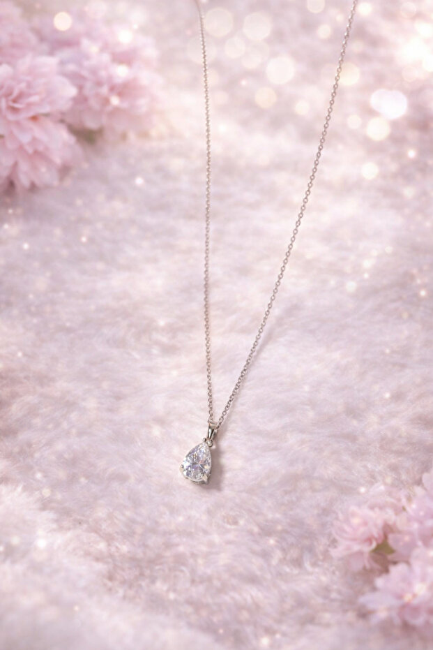 Tek taşlı Kolye - 2