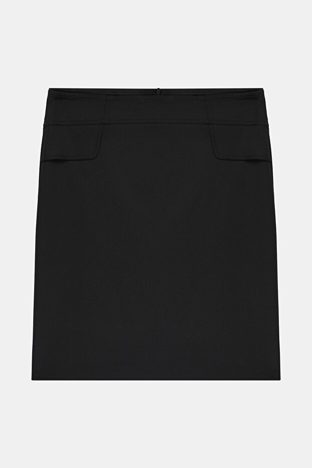 SİYAH MİNİ ETEK - 1