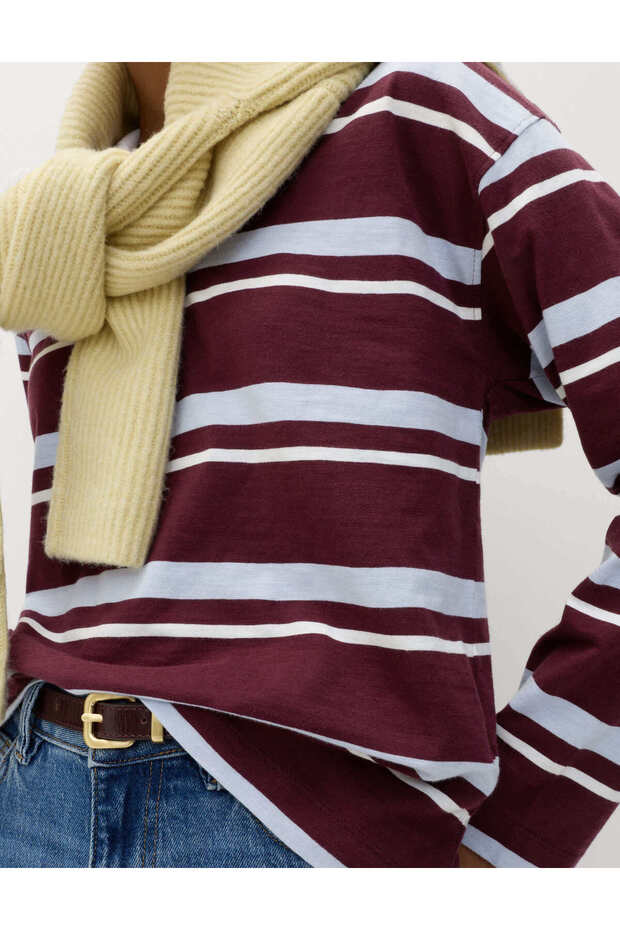 Çizgili Rugby Üst - 3