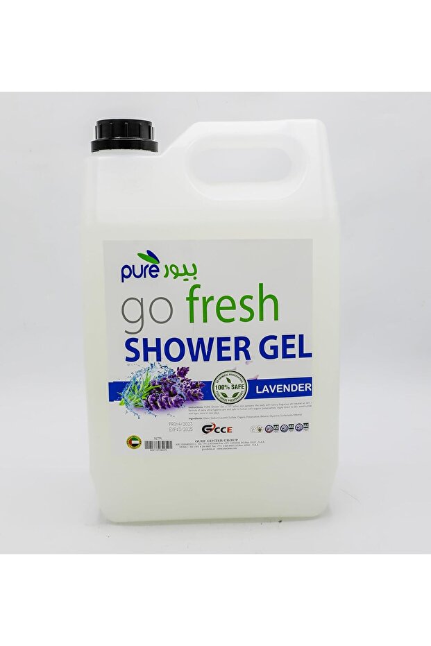 Pure Go Fresh Lavender Shower Gel, 5 Litres