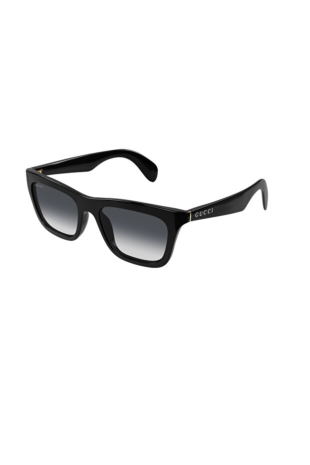 Gg 1933S 001 53 Unisex Square Gradient Black Bone Sunglasses