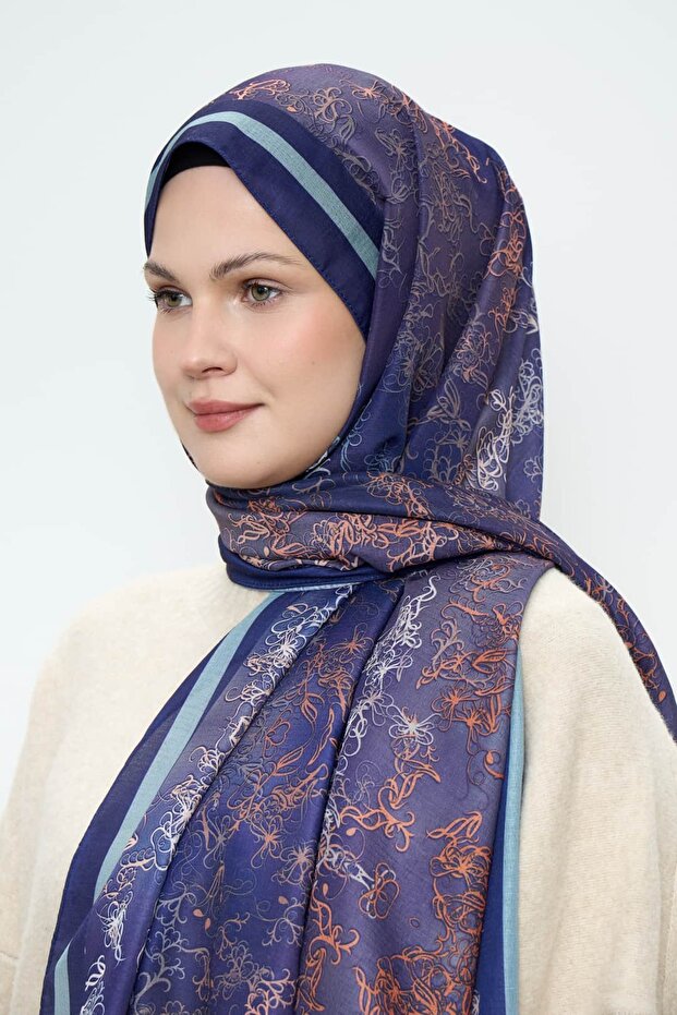 شال لينا بنمط اللبلاب - 3