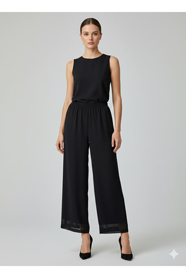 Gilda Lined Chiffon Trousers 03041