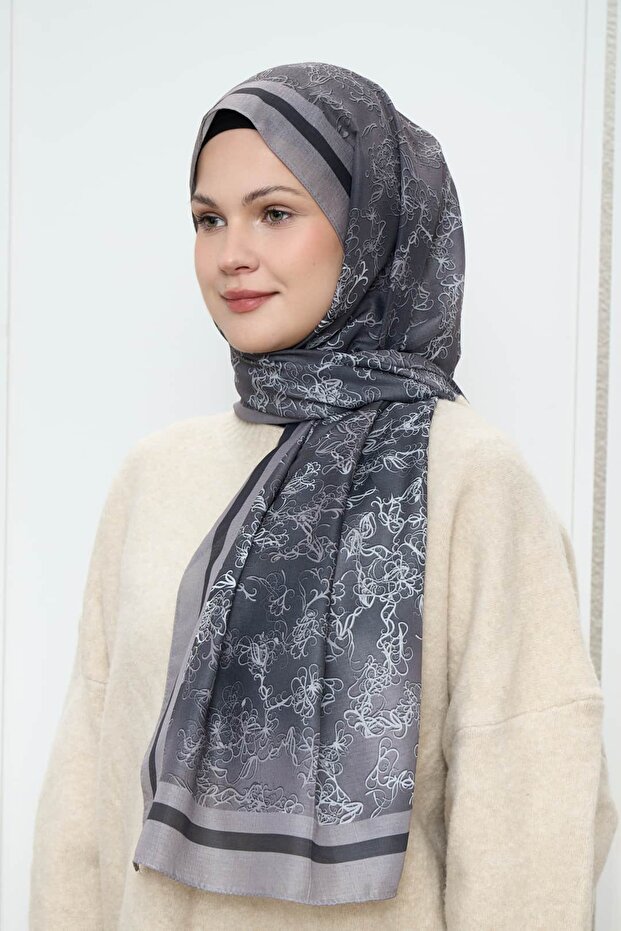 Ivy Pattern Lina Shawl - 2