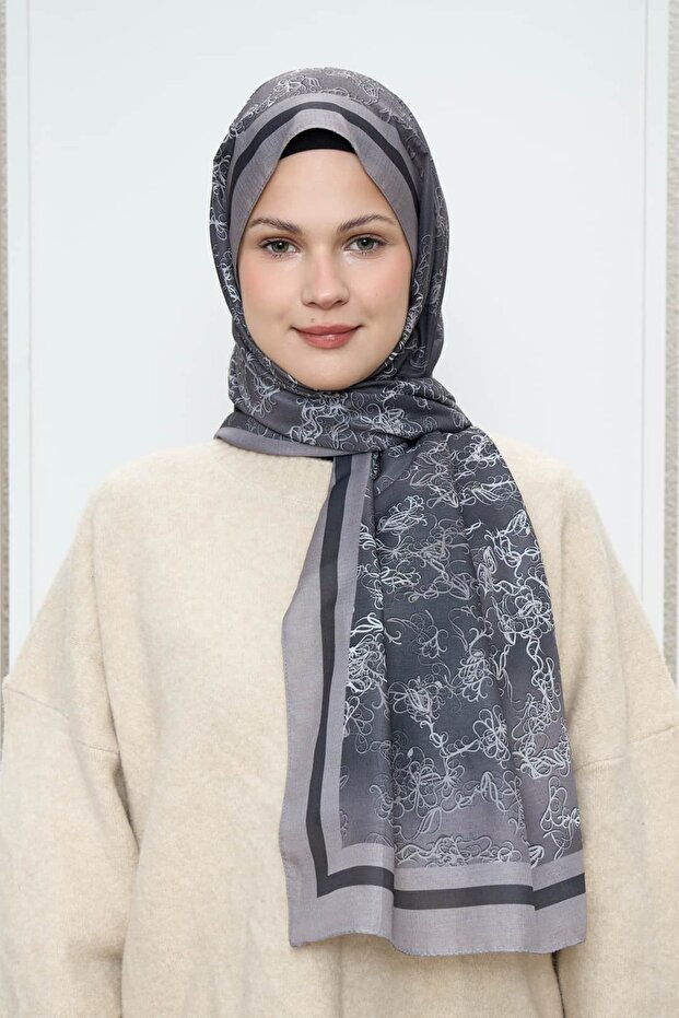 Ivy Pattern Lina Shawl - 1